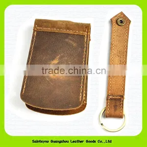 15114 Custom Leather Key Holder Wallet Leather Key Case thumbnail-6