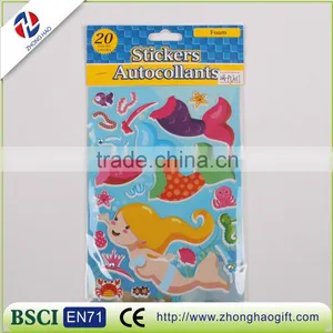 Popular Dress up Game Puffy Foam Stickers for Kids thumbnail-1
