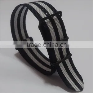 In Stock PVD James Bond 19mm Nylon Watch Strap thumbnail-4