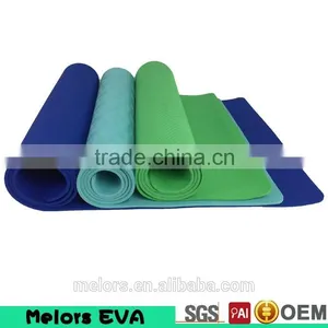 Melors Custom Printed TPE Yoga Mat, Comptitive Price OEM Pro Yoga Mat thumbnail-1