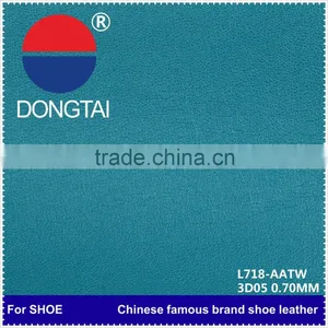 High Quality Faux Leather Upholstery Fabric for Shoes /Synthetic Leather thumbnail-1