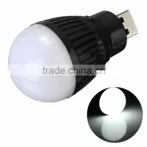 USB LED Ball Desk Reading Light / USB Portable Light / Bulb For PC Laptop thumbnail-6