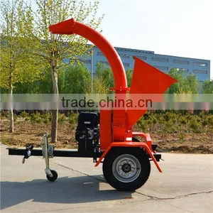 Hydraulic Feeding System 4 Inch Gasoline Homemade Wood Chipper TC4 thumbnail-4