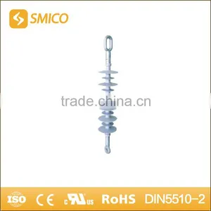 SMICO Factories Wenzhou Overhead Glass Suspension Insulator High Voltage thumbnail-2