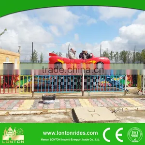 Amusement Park Equipment Double Wave Mini Flying Car For Sale Kiddy Rides thumbnail-4