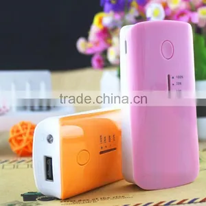 Hot Selling The Best Quality Multi-color Portable Gift Power Bank 5200mah and Small and Exquisite Delicate thumbnail-2