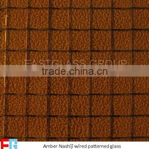 Nashiji Wired Patterned Glass thumbnail-1