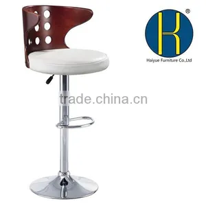 2015 Cheap Barstool Wood Bar Stools Foshan Factory Manufactured thumbnail-1