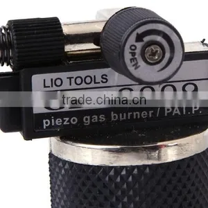 Practical Torch Jet Flame Refillable Butane Gas Cigar Smoking Lighter Windproof Good Design EK-801 thumbnail-3