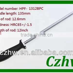HRC65+/-1.5 Stripes:500 Lines up Sharpening Steel Houseware Butcher Steel thumbnail-1