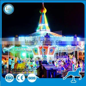 Christmas Park Kids Amusement Rides Carousel Horses Sale/merry go Round for Sale thumbnail-3