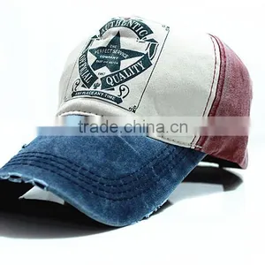 Distressed Vintage High Quality Embroidery Worn-out Baseball Cap thumbnail-2