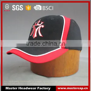 Hi Quality Flat Embroidery 6-panel Cotton Twill Baseball Cap thumbnail-1