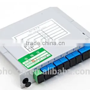 CATV FTTX GPON/EPON LGX BOX 1*8 Fiber Optic PLC Splitter thumbnail-1