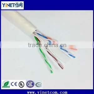 Factory Price Cat 6 Unshielded Ethernet Cable , Pure Copper Conductor, UTP, 305M thumbnail-1