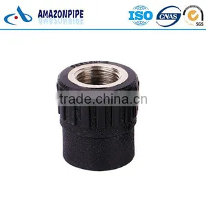 2016 Best Selling Plastic Pipe Fitting PE100/HDPE/PE Female Coupling for Water Supply thumbnail-1