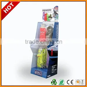 High Quality Pop Cardboard Sidekick Display ,wall Hanging Paper Display Shelves With Hooks thumbnail-1