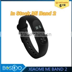 In Stock !! Original Xiaomi Mi Band 2 Wristband Bracelet OLED Display Touchpad Smart Heart Rate Monitor MiBand 2 Fitness Tracker thumbnail-1