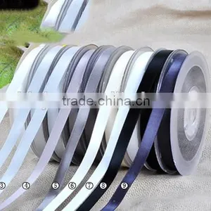 Latest Style Polyester Double Face Satin Ribbon thumbnail-2