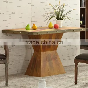Pictures of Latest Wooden Dining Table Designs thumbnail-1
