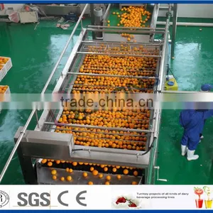 Turn Key Full Automatic Orange Juice Processing Line thumbnail-3