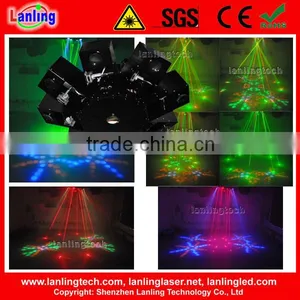 8 Claws RG UFO Effect LED Laser DJ Lights thumbnail-1