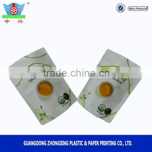 Food Grade High Quality Laminated Standing Plastic Tea Pouch Bag thumbnail-1