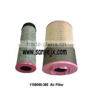 Truck Spare Parts 1109060-385 Air Filter K2437 Filter thumbnail-3
