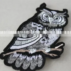 2016 Hot Selling Patches Embroidery Iron on Embroidery Owl Pattern Patch Trim thumbnail-4