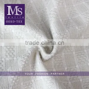New Product White Wool Felt Fabric, Men's Jacquard Wool Knitted Fabric thumbnail-1