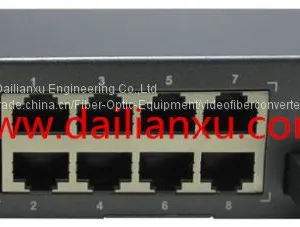 8channels 10/100M Fast Ethernet Fiber Optical Switch Fast Ethernet Fiber Optical Switch thumbnail-1