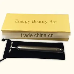 Black Gold Color Energy Beauty Bar Facial Roller Massage Lady Beauty Bar thumbnail-5