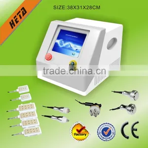 Cavi Lipo Machine Lipo Laser Slimming Machine Reduce Cellulite + Ultrasonic Rf Cavitation Fat Removal Heta H-1002B Ultrasound Weight Loss Machines thumbnail-1