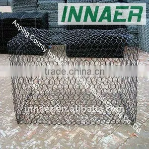 Galvanized&pvc Coated Gabion Basket(professional Factory) thumbnail-1