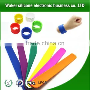 Personalized Silicone Bracelets,bulk Cheap Silicone Wristbands, Silicone Slap Bracelet thumbnail-1
