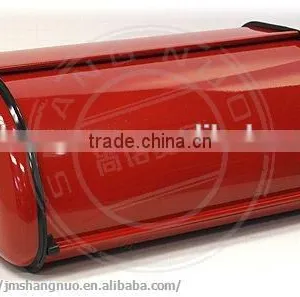 Red Color Coated Bread Bin thumbnail-2