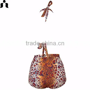 High Quality Beautiful Women Sexy High Waist Woman Swimwear thumbnail-6