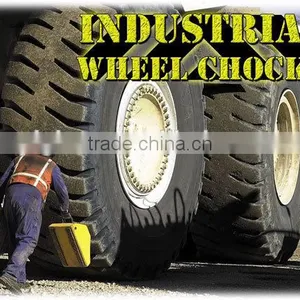 Large Mining pu Wheel Chock GT37 thumbnail-1