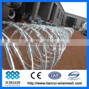 Hot-dipped Galvanized Razor Wire & Barbed Wire ( Factory) thumbnail-1