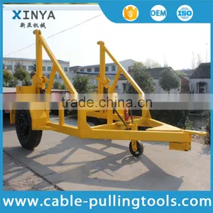 High Quality Multifunction Cable Drum Trailer,Cable Reel Trailer thumbnail-3
