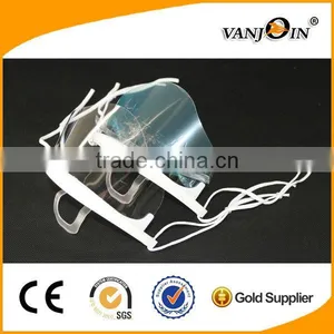 Hot Sale Sushi Bar Transparent Plastic Face Mask thumbnail-1