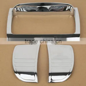 Chrome Tri Line Stereo Trim Cover for Touring Street Glide FLHXS 2014-up thumbnail-1