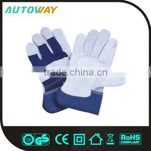 Cow Split Leather Working Safety Gloves thumbnail-1