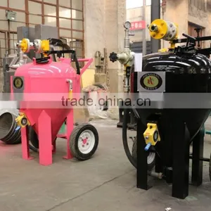 Dustless Blasting Machine, HL 1500 , 15 Cubic ft Dustless Portable Dustless Blasting Machine thumbnail-2