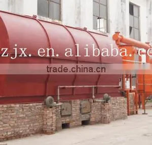 High Efficiency Waste Tire Pyrolysis Oil Recycling Machine With Special Design thumbnail-2