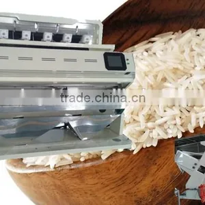Rice Color Sorter Machine, Rice Sorting Machine CCD Camera 2048pixels High Efficiency thumbnail-1