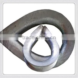 Hot Dip Galvanized Wire Rope Bs464 Thimble thumbnail-2
