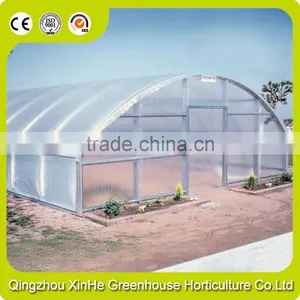 High Quality Low Price Galvanized Steel Tunnel Agricultural Greenhouse thumbnail-2