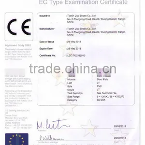 A High Quality Anti-acids/alkali PVC Safety Boots Heated Safety Boots thumbnail-6