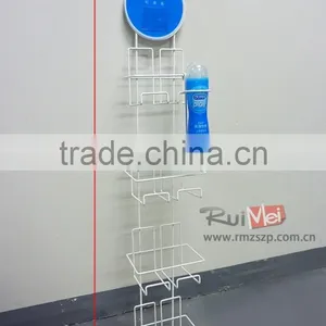 Metal Cosmetic Display Stand, Iron Wall Mounted Condoms Display Shelf thumbnail-1